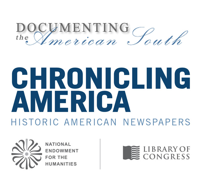 Documenting the American South & Chronicling America - Additional OA Content Now Online